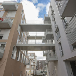 « ALTAREA COGEDIM »<br>
4, Boulevard Westinghouse <br>
93170 SEVRAN<br>
Construction 313 logements collectifs SEVRAN