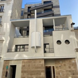 « ALTANA »<br>
43, Boulevard Ornano -102, rue du Mont Cenis<br>
75018 PARIS<br>
Construction 14 logements Collectifs, Commerce et Bureaux