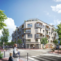 « LE 10 ACACIAS »<br>
10-10 bis, rue des Acacias<br>
92130 ISSY-LES-MOULINEAUX<br>
Construction de 43 logements collectifs PITCH PROMOTION